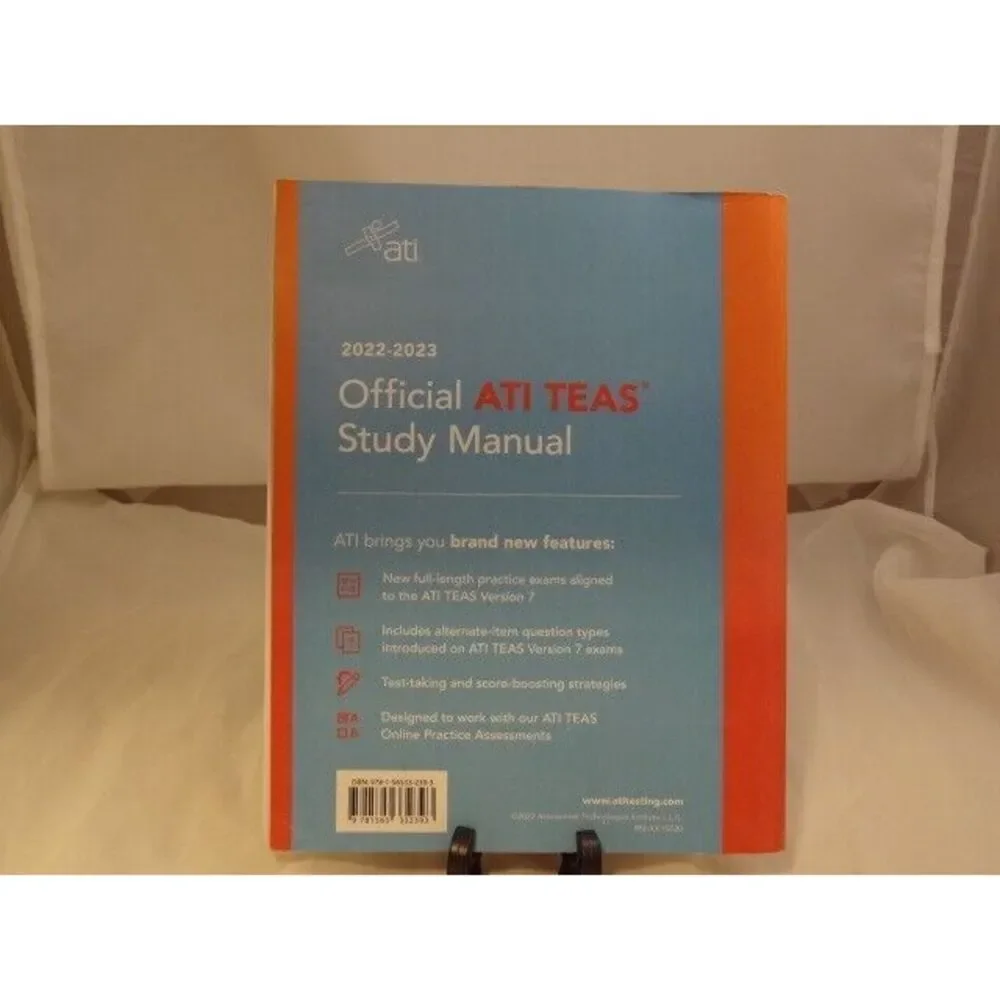 Official ATI TEAS Study Manual 2022-2023‎ : Aligned To The New ATI